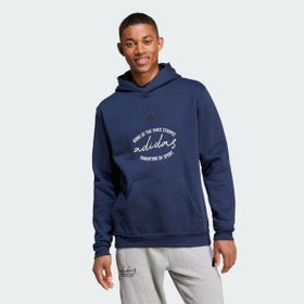 Adidas IW3567 Lacivert Brand Love Fleece Günlük Erkek Sweatshirt
