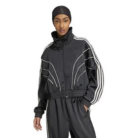 Adidas IW5678 Siyah Piping Tracktop Günlük Kadın Ceket