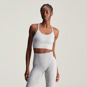 Adidas IW6361 By Stella McCartney Seaml Bra Gri Kadın Sporcu Sütyeni