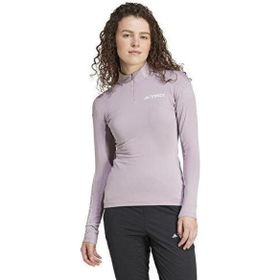 Adidas IW9184 Mor Terrex Xpr Longsleeve Uzun Kollu Kadın Outdoor Üst