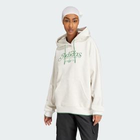 Adidas IX3546 Graphic Loose Lifestyle Kadın Kapüşonlu Üst