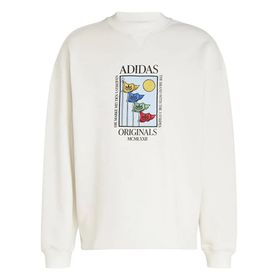 Adidas IX6745 Olpc Crew 2 Beyaz Günlük Erkek Sweatshirt