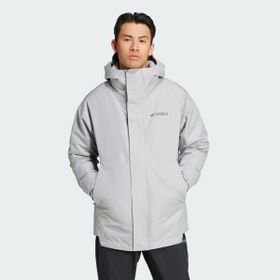 Adidas IX7936 XPL Goose 3 in 1 Gri Erkek Outdoor Montu