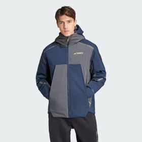 Adidas IX7952 Terrex Ng Coldrdy Jkt Çok Renkli Erkek Çift Taraflı Outdoor Montu