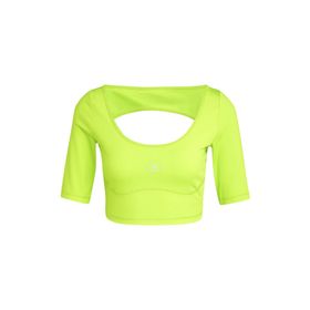 Adidas IX8072 Asmc Crop Yeşil Kadın T-shirt