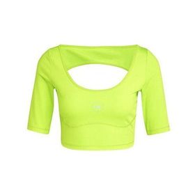 Adidas IX8072 Asmc Crop Yeşil Kadın T-shirt