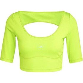 Adidas IX8072 Asmc Crop Yeşil Kadın T-shirt