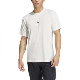 Adidas IX9054 Yoga Tee Beyaz Erkek Antrenman T-shirt