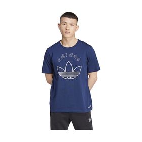 Adidas IX9598 Lacivert GRFX TEE Günlük Erkek T-shirt