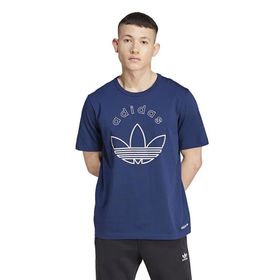 Adidas IX9598 Lacivert GRFX TEE Günlük Erkek T-shirt