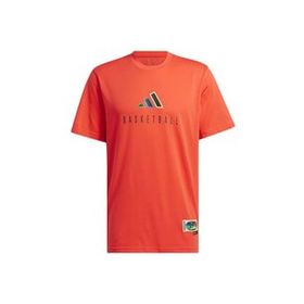 Adidas IY1156 Turuncu WWH Logo G T Basketbol Erkek T-Shirt