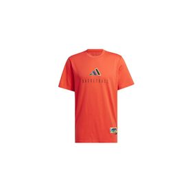 Adidas IY1156 Turuncu WWH Logo G T Basketbol Erkek T-Shirt