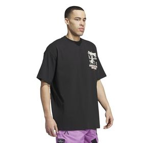 Adidas IY1593 Siyah AE GFX TEE Günlük Erkek T-Shirt