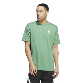Adidas IY3728-001 Yeşil Damian Lillard Foundation Erkek T-Shirt