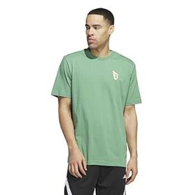 Adidas IY3728-001 Yeşil Damian Lillard Foundation Erkek T-Shirt