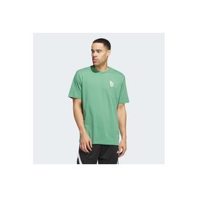 Adidas IY3728-001 Yeşil Damian Lillard Foundation Erkek T-Shirt