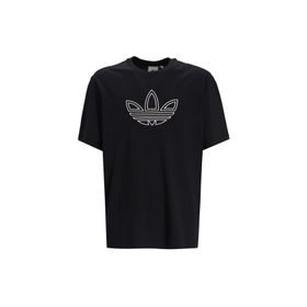 Adidas IY4882 Siyah Outline TEE Günlük Erkek T-Shirt