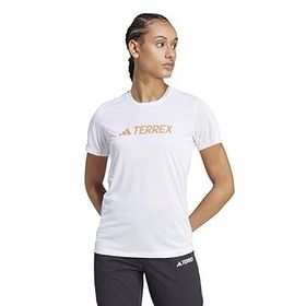 Adidas IY9421 Terrex W Mt Log Tech T Beyaz Kadın T-shirt
