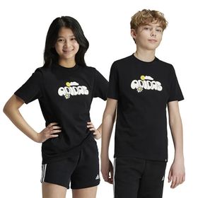 Adidas IZ0418 Siyah Doodle Pack Günlük Çocuk T-Shirt