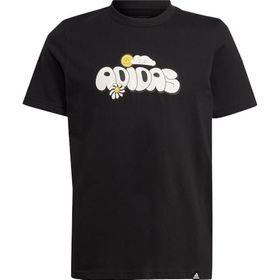 Adidas IZ0418 Siyah Doodle Pack Günlük Çocuk T-Shirt