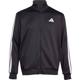Adidas JC5375 Sportswear Basic 3-Stripes French Terry Siyah Günlük Stil Erkek Eşofman Takımı