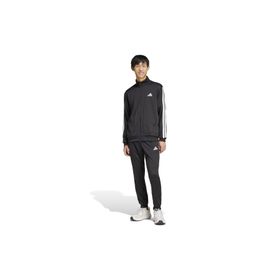 Adidas JC5375 Sportswear Basic 3-Stripes French Terry Siyah Günlük Stil Erkek Eşofman Takımı