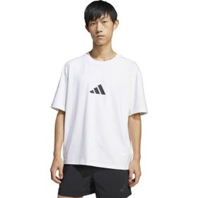 Adidas JC5482 Z.N.E. Loose-Fit Beyaz Erkek T-Shirt
