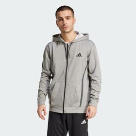 Adidas JC5697 Game & Go Team Issue Full-Zip Erkek Kapüşonlu Üst