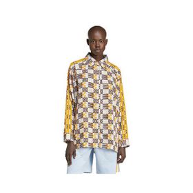 Adidas JC6156 Ls Aop Shirt Çok Renkli Günlük Kadın Gömlek
