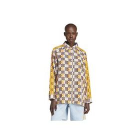 Adidas JC6156 Ls Aop Shirt Çok Renkli Günlük Kadın Gömlek