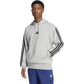 Adidas JD1871 Gri Essentials 3-Stripes French Terry Erkek Günlük Stil Sweatshirt