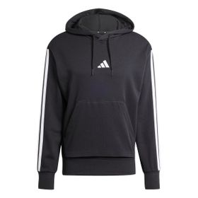 Adidas JD1874 Siyah 3 Stripes FT HD Erkek Günlük Stil Sweatshirt