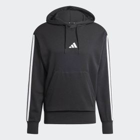 Adidas JD1874 Siyah 3 Stripes FT HD Erkek Günlük Stil Sweatshirt