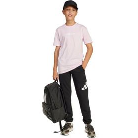 Adidas JD2090 Siyah Beli Lastikli Regular Fit Bağcıklı Erkek Çocuk Eşofman Alt