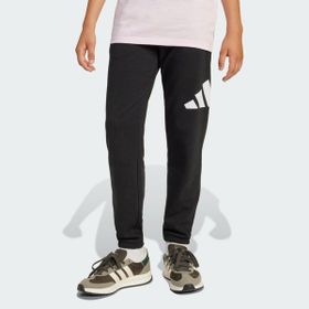 Adidas JD2090 Siyah Beli Lastikli Regular Fit Bağcıklı Erkek Çocuk Eşofman Alt