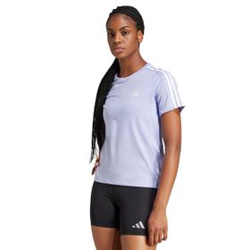 Adidas JD2276 Mor OTR E 3S Kadın Koşu T-Shirt