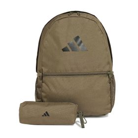 Adidas JD3091 Classic Kalem Kutulu Haki Günlük Stil Unisex Sırt Çantası