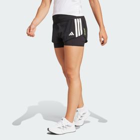 Adidas JD4224 Adizero Running 2-in-1 Gel Pocket Kadın Şort