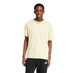 Adidas JD4871 Future Icons 3 Stripes Sarı Erkek T-Shirt