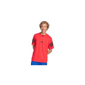 Adidas JD4875 Future Icons 3 Stripes Kırmızı Erkek T-Shirt