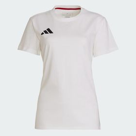Adidas JD8308 Türkiye Beyaz Günlük Stil Kadın T-shirt