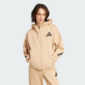Adidas JD9594 W Z.N.E. FZ Krem Kadın Ceket