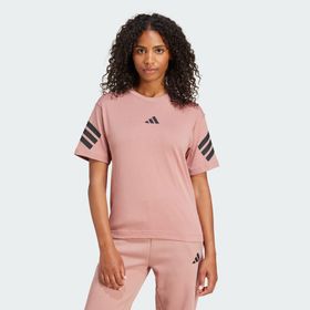 Adidas JE0244 3-Stripes Pembe Günlük Stil Kadın T-Shirt