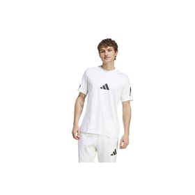 Adidas JE3078 Z.N.E. Beyaz Günlük Stil Erkek T-shirt