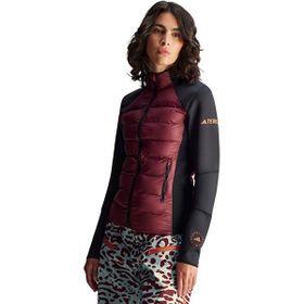 Adidas JE4080 By Stella McCartney x Terrex True Nature Midlayer Kırmızı Kadın Outdoor Ceketi