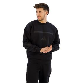 Adidas JE7536M Z.N.E. Crw Siyah Erkek Günlük Sweatshirt