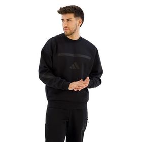Adidas JE7536M Z.N.E. Crw Siyah Erkek Günlük Sweatshirt