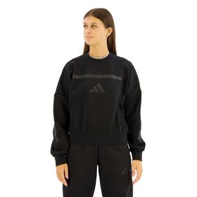 Adidas JE7855 Siyah W ZNE SWT Günlük Kadın Sweatshirt