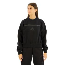 Adidas JE7855 Siyah W ZNE SWT Günlük Kadın Sweatshirt