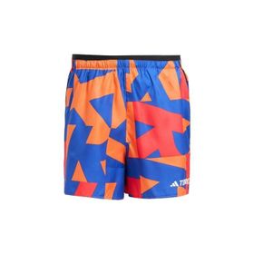 Adidas JF1252 Mavi Mt Light Sh Aop Erkek Outdoor Şort